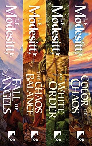 Saga of Recluce: Books 6-9: Fall of Angels, The Chaos Balance, The White Order, Colors of Chaos