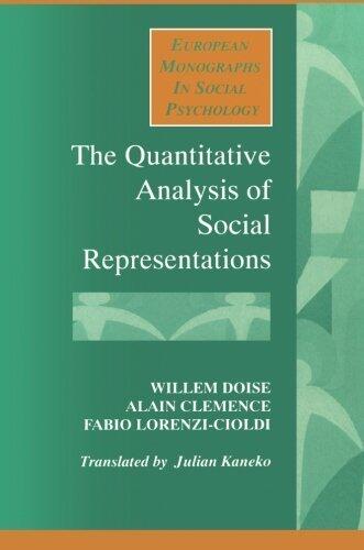 The Quantitative Analysis of Social Representations