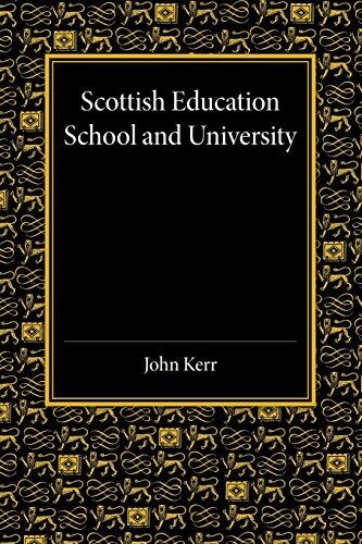 Scottish Education: School and University