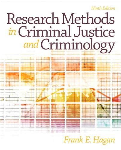 Research Methods in Criminal Justice and Criminology
