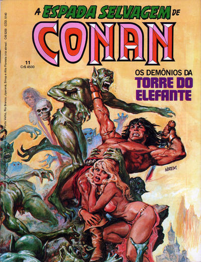 A Espada Selvagem de Conan nº 11 - Os Demónios da Torre do Elefante