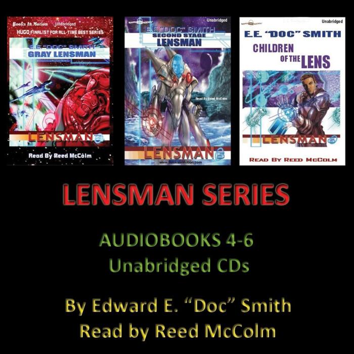 Lensman Series (Books 4-6 Unabridged Audio CD)
