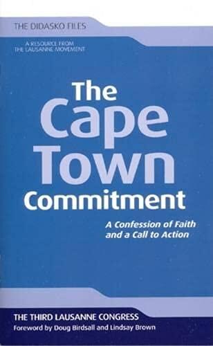 The Cape Town Commitment: A Confession of Faith and a Call to Action