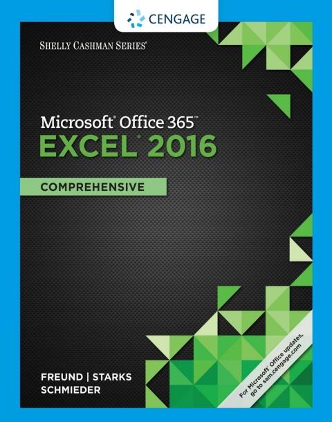 Shelly Cashman Series Microsoft Office 365 and Excel 2016: Comprehensive