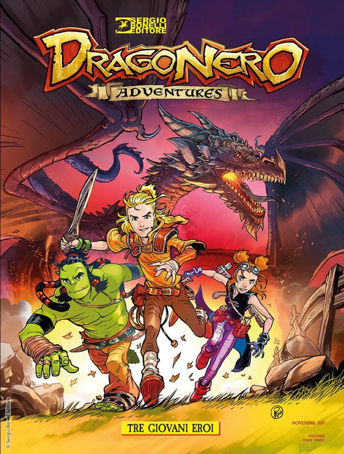 Dragonero Adventures n. 1: Tre giovani eroi