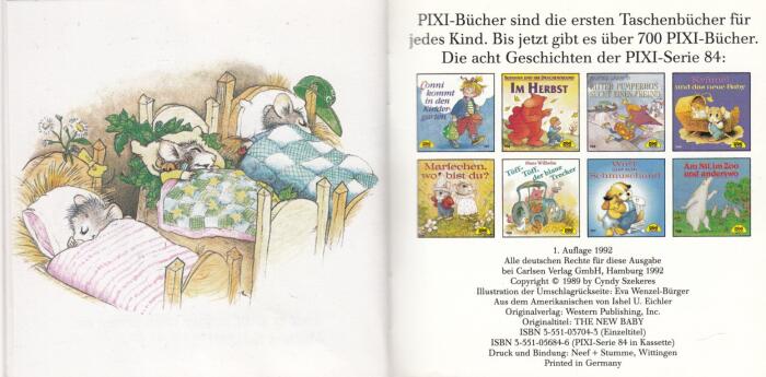 Krümel und das neue Baby