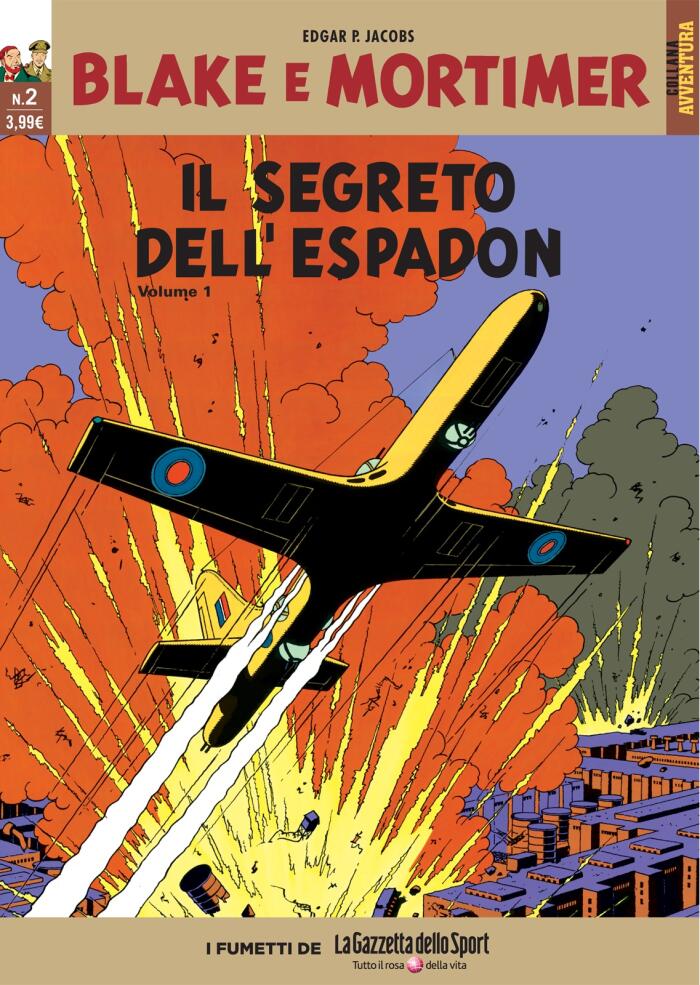 Blake e Mortimer n. 2: Il segreto dell'Espadon, Volume 1 - L'incredibile inseguimento