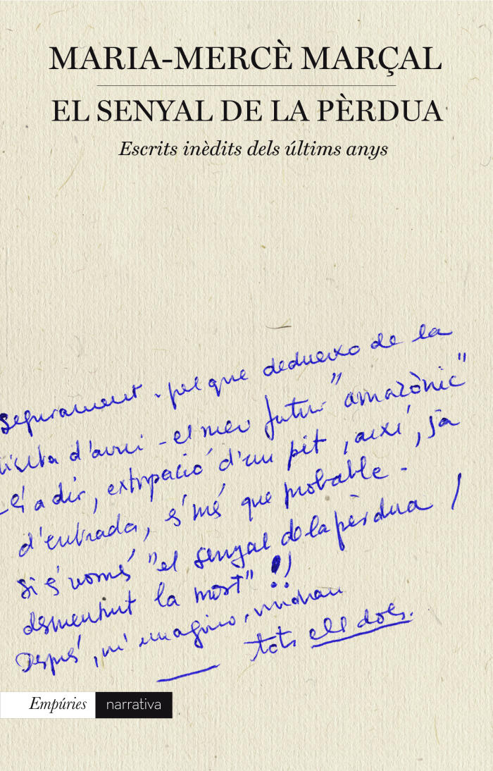 El senyal de la pèrdua, escrits inèdits dels últims anys