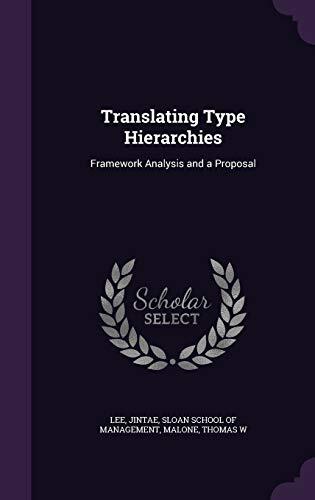Translating Type Hierarchies: Framework Analysis and a Proposal