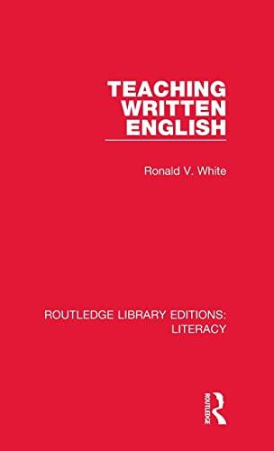 Teaching Written English