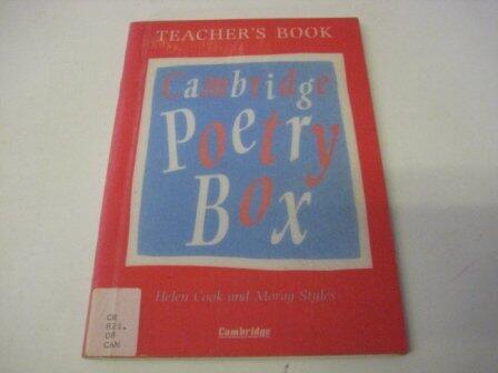 The Cambridge Poetry Box Teacher's book