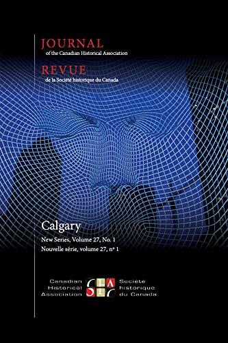 Journal of the Canadian Historical Association. Vol. 27 No. 1, 2016
