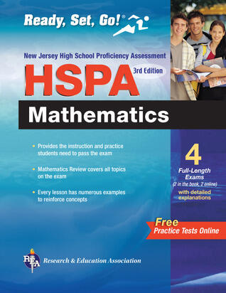 New Jersey HSPA Math with Online Practice Tests 3rd Ed