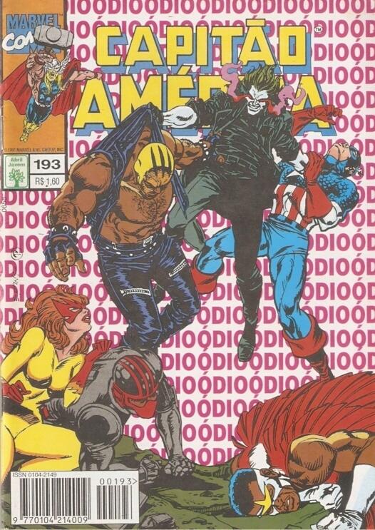 Capitão América n° 193 - Ódio