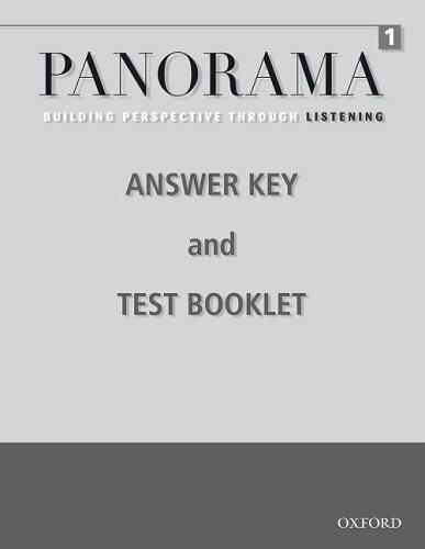 Panorama Listening 1 Teacher's Booklet: Buidling Perspective Through Listening
