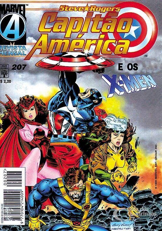 Steve Rogers: Capitão América N° 207 - Capitão América e os X-Men