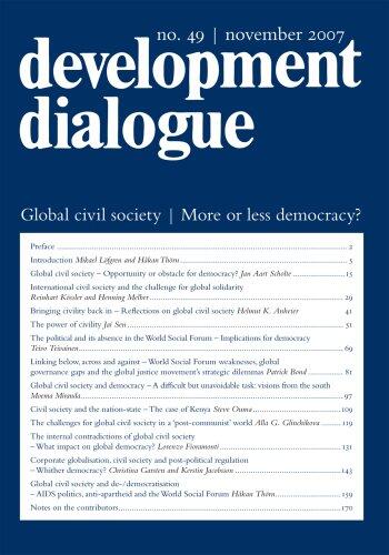 Global Civil Society: More or Less Democracy