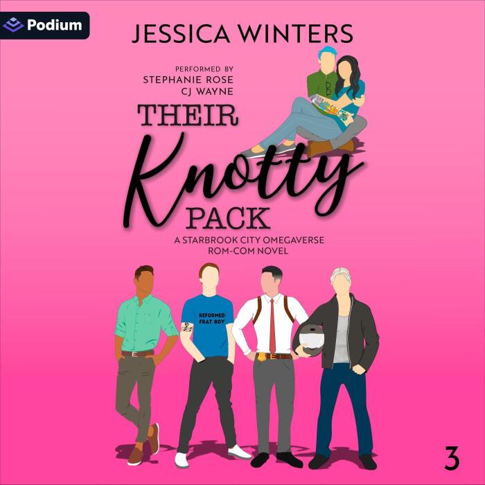 Their Knotty Pack: Starbrook City Omegaverse, Book 3
