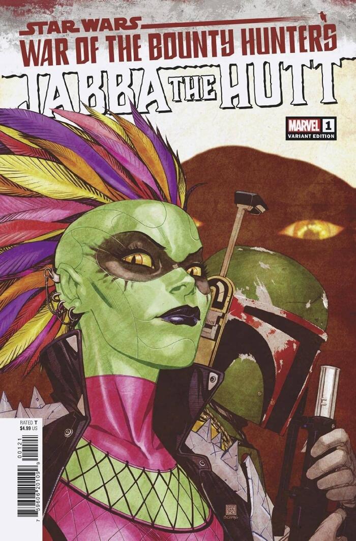 Star Wars War of the Bounty Hunters: Jabba the Hutt #1 Bernard Chang Variant