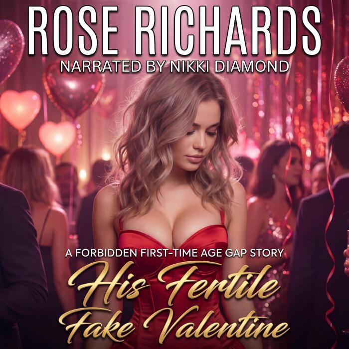 His Fertile Fake Valentine: A Forbidden First-Time Age Gap Story