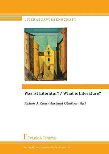 Was ist Literatur? / What is Literature?
