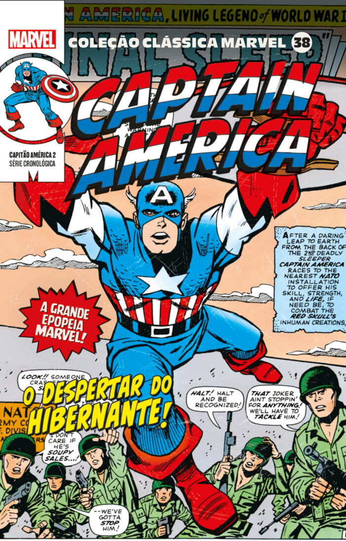 Coleção Clássica Marvel, Vol. 38 - Capitão América, Vol. 2