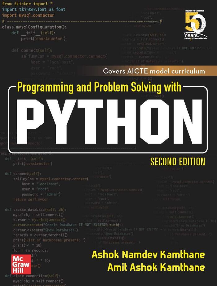 Programming and Problem Solving with Python