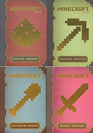 Minecraft Handbook Pack (4 Ct.): Essential Handbook, Construction Handbook, Combat Handbook, Redstone Handbook