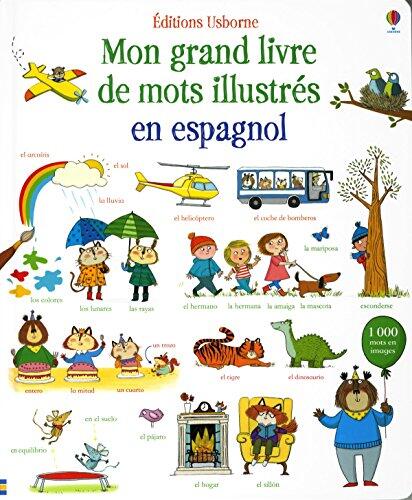 Mon grand livre de mots illustrés en espagnol