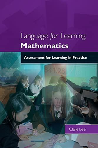 Language for Learning Mathematics: Assessment for Learning in Practice