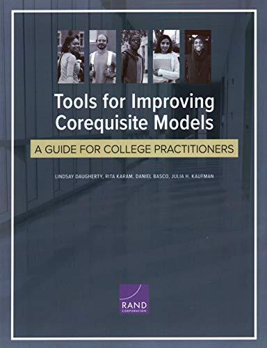 Tools for Improving Corequisite Models: A Guide for College Practitioners