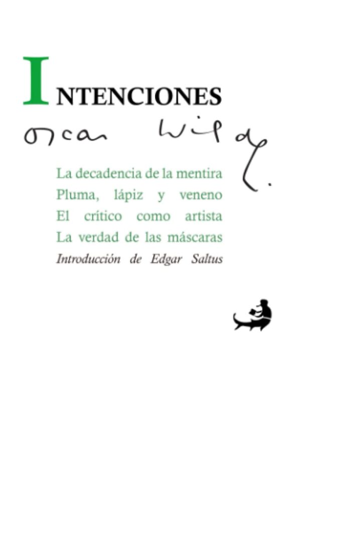 Intenciones: Introducción de Edgar Saltus