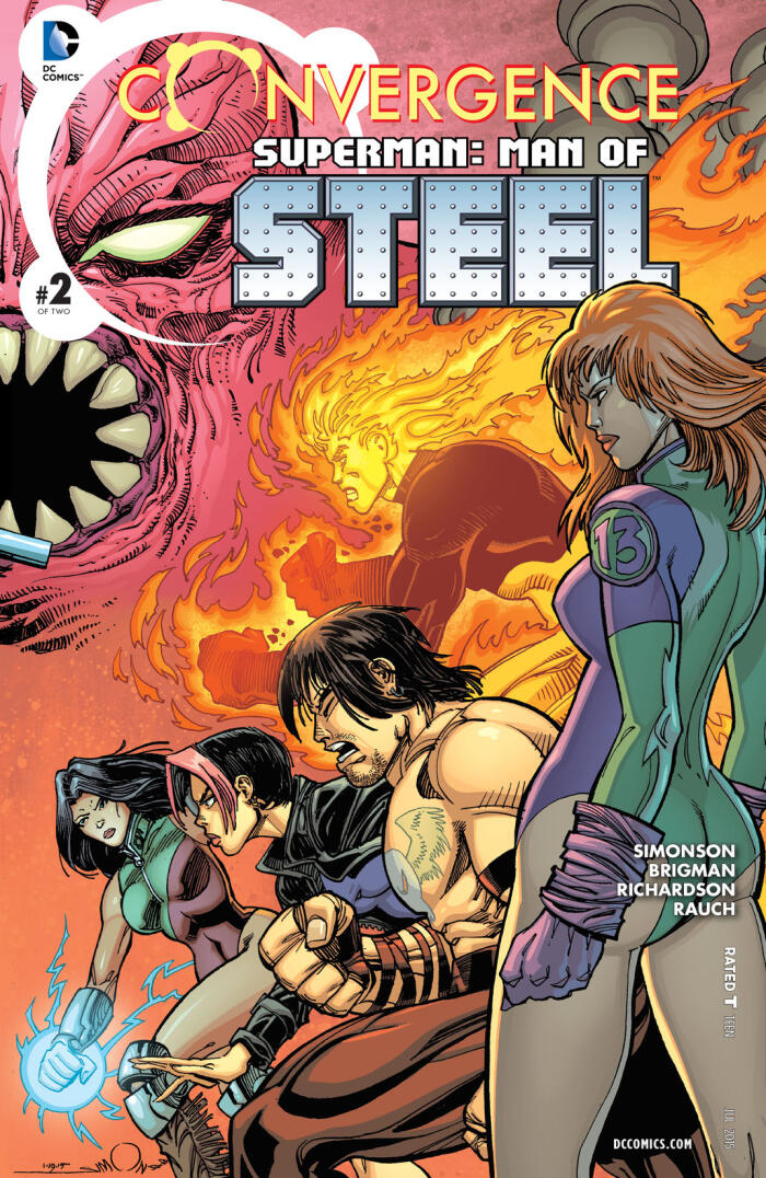 Convergence: Superman: Man of Steel (2015) #2