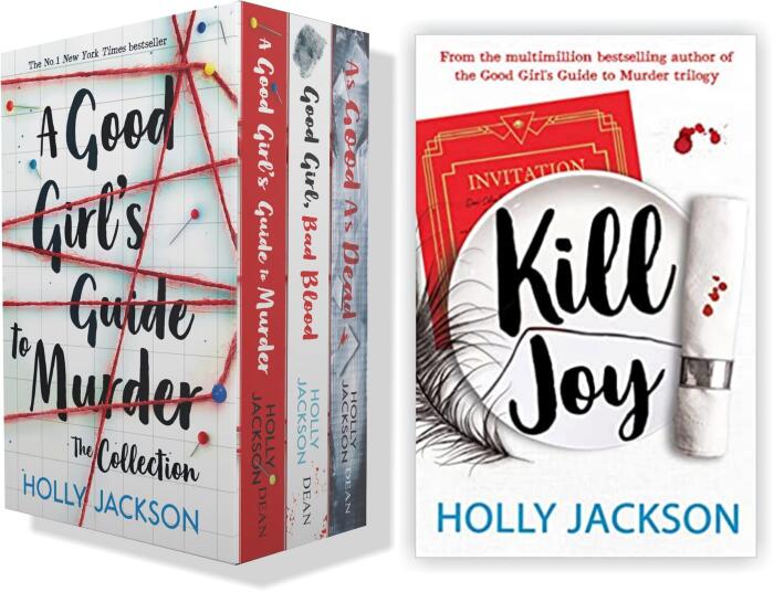Holly Jackson Collection 4 Books Set: A Good Girl's Guide to Murder; Good Girl, Bad Blood; As Good as Dead, Kill Joy