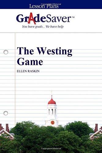 GradeSaver (TM) Lesson Plans: The Westing Game