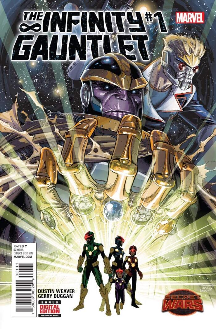THE INFINITY GAUNTLET 1 - 5 2015 SERIES