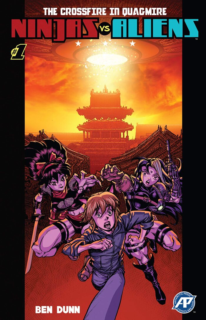 Ninjas vs Aliens #1: The Crossfire in Quagmire