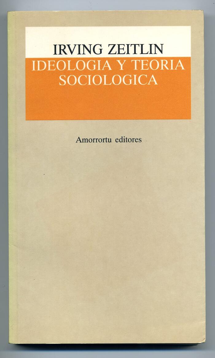 Ideologia y Teoria Sociologica