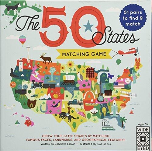 The 50 States Matching Game