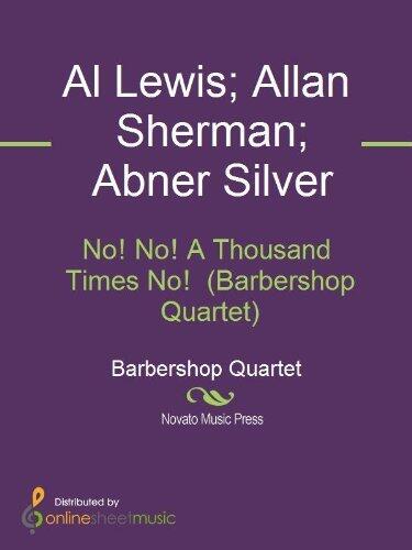 No! No! A Thousand Times No! Sheet Music