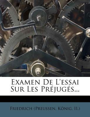 Examen De L'Essai Sur Les Préjugés