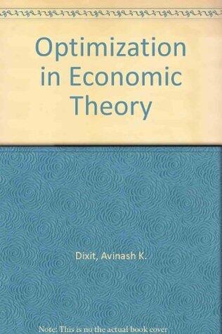 Optimization in Economic Theory