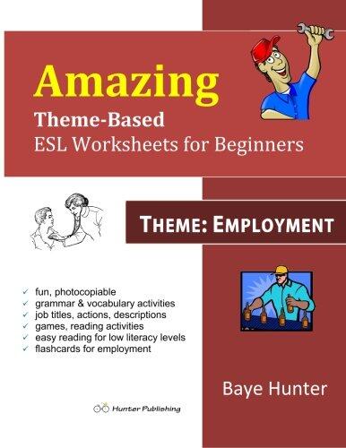 Amazing Theme-based ESL Worksheets for beginners -Theme: Employment