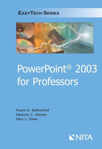 PowerPoint® 2003 for Professors