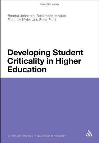 Developing Student Criticality in Higher Education