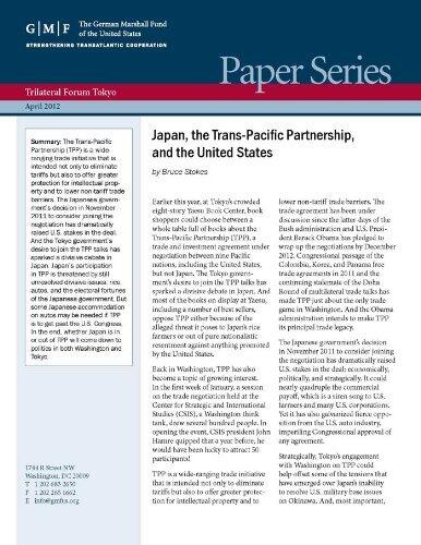 Japan, the Trans-Pacific Partnership, and the United States