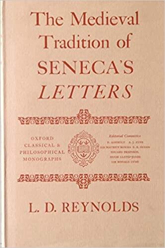 The Medieval Tradition of Seneca's Letters