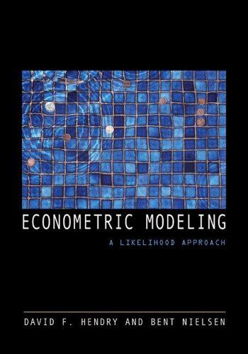 Econometric Modeling: A Likelihood Approach