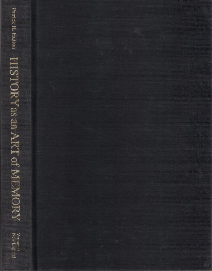 History As an Art of Memory