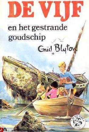 De Vijf en het gestrande goudschip
